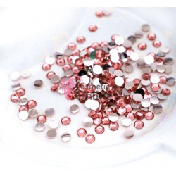 Strasuri din acril 3D Roz deschis de 3,0mm 600 bucati SA016